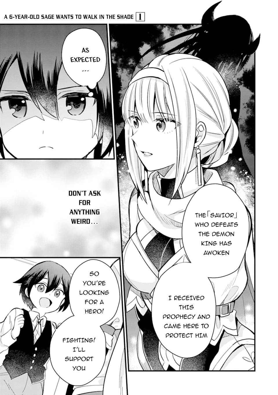 6-sai no Kenja wa Hikage no Michi wo Ayumitai Chapter 3