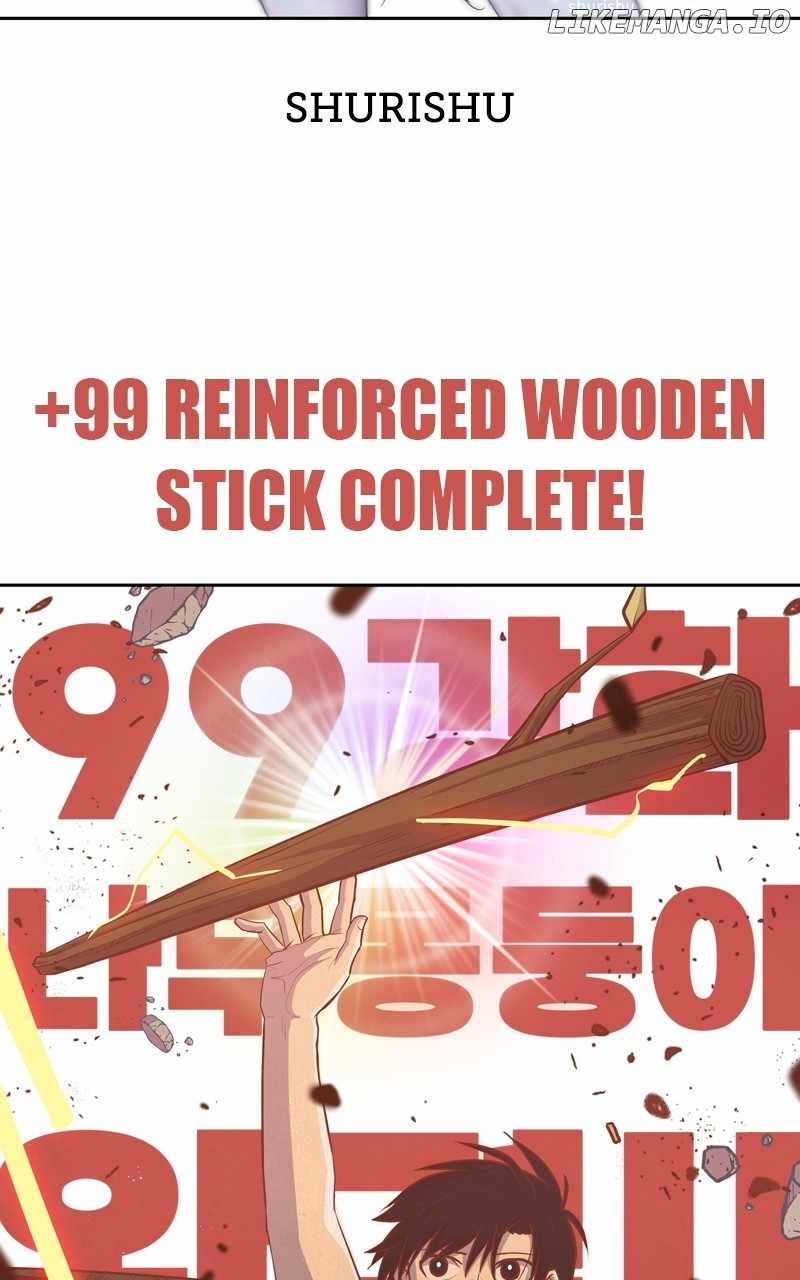 99 Wooden stick Chapter 87