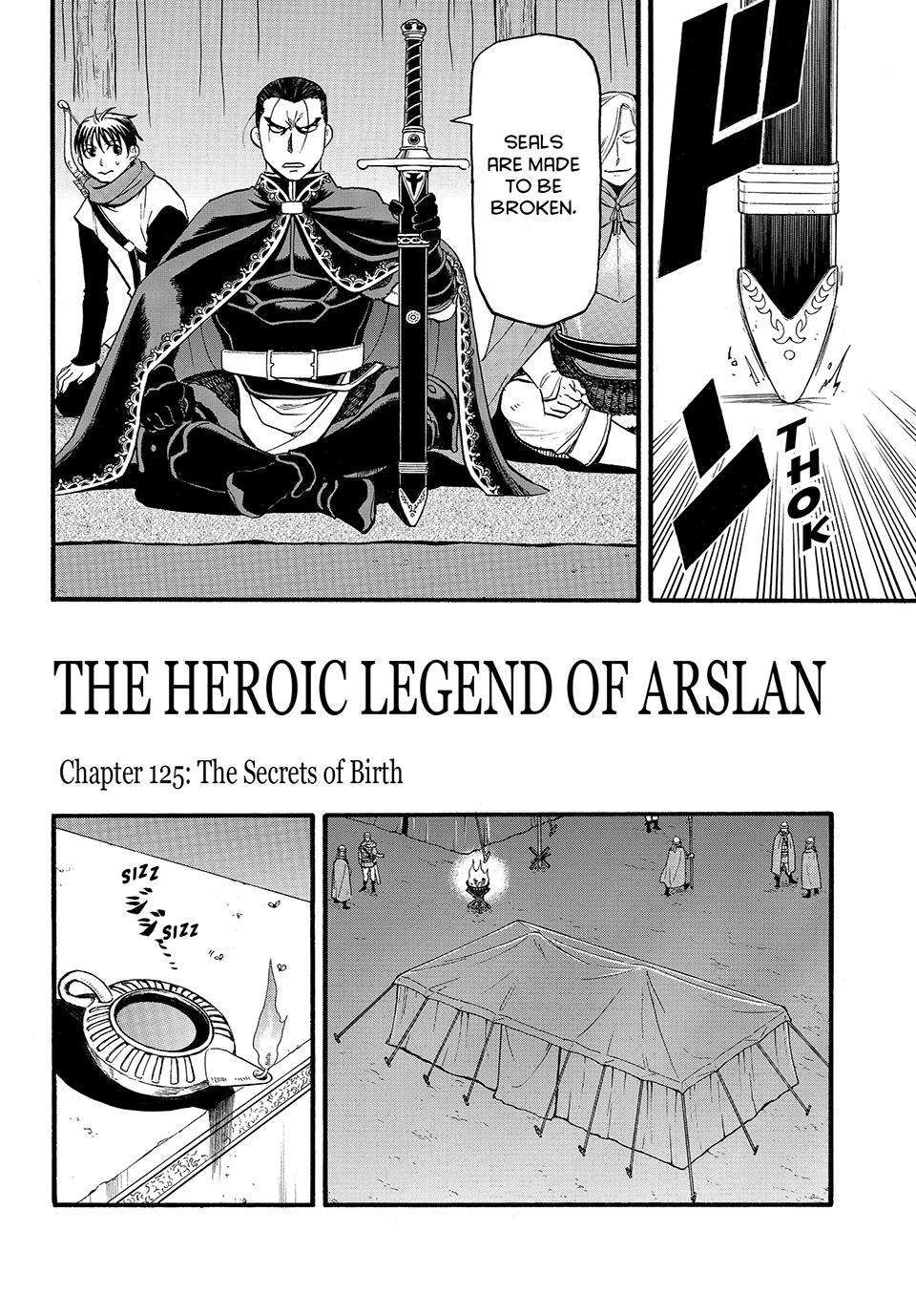 Arslan Senki (ARAKAWA Hiromu) Chapter 125