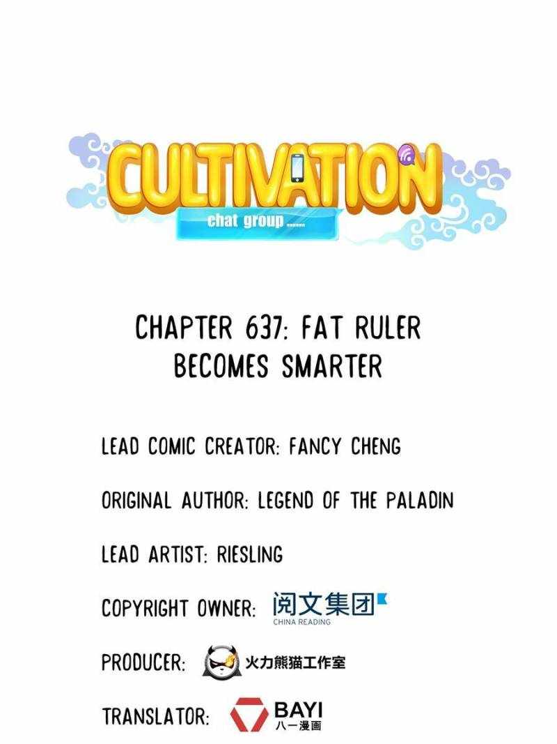 Cultivation Chat Group Chapter 637