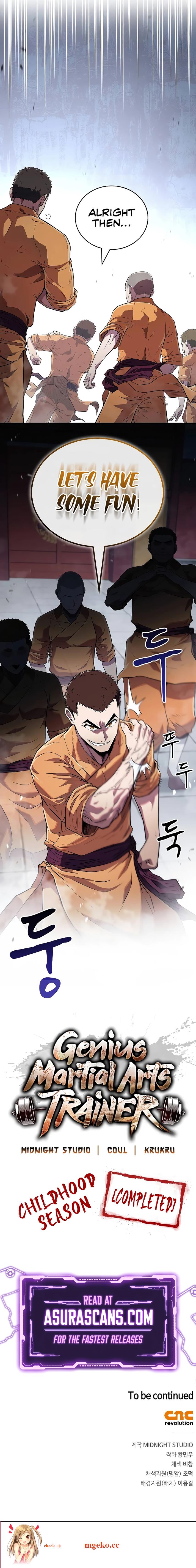 Genius Martial Arts Trainer Chapter 20