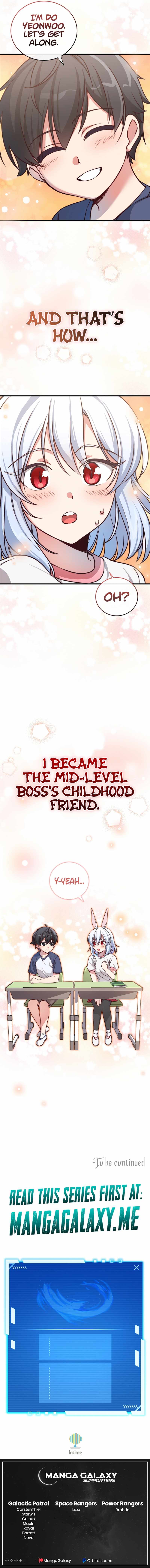 I Became A Childhood Friend of A Mid Level Boss Chapter 1