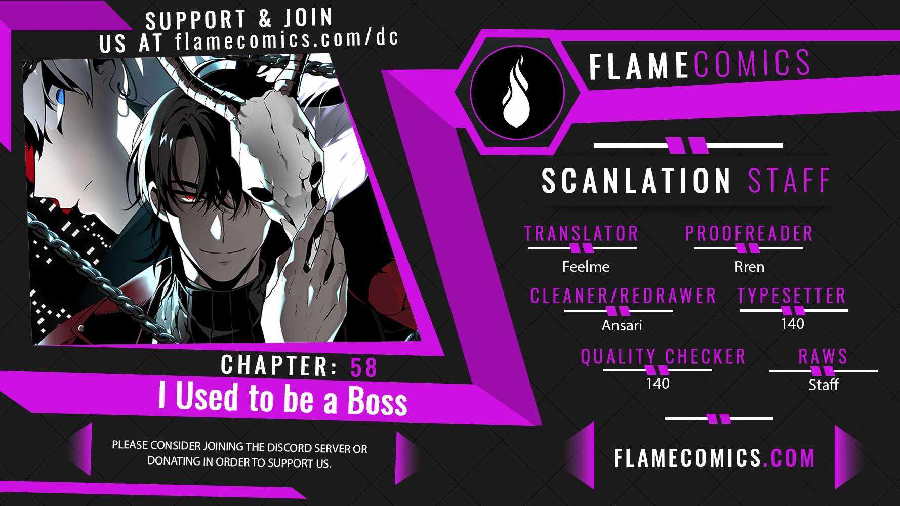 I Used to be a Boss Chapter 58