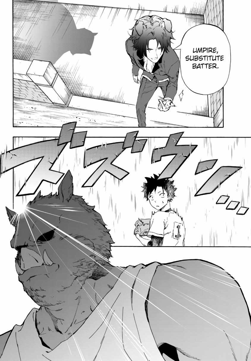 In Another World where Baseball is War, a High School Ace Player will Save a Weak Nation Chapter 15