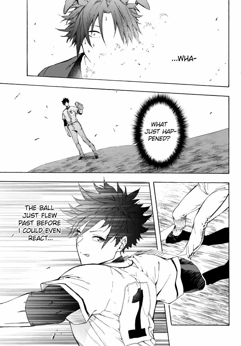 In Another World where Baseball is War, a High School Ace Player will Save a Weak Nation Chapter 19