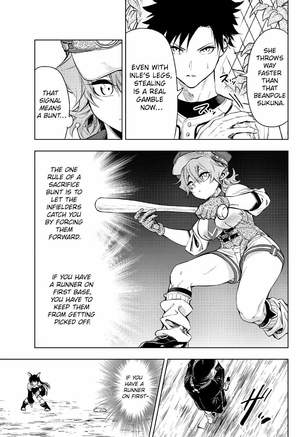 In Another World where Baseball is War, a High School Ace Player will Save a Weak Nation Chapter 29