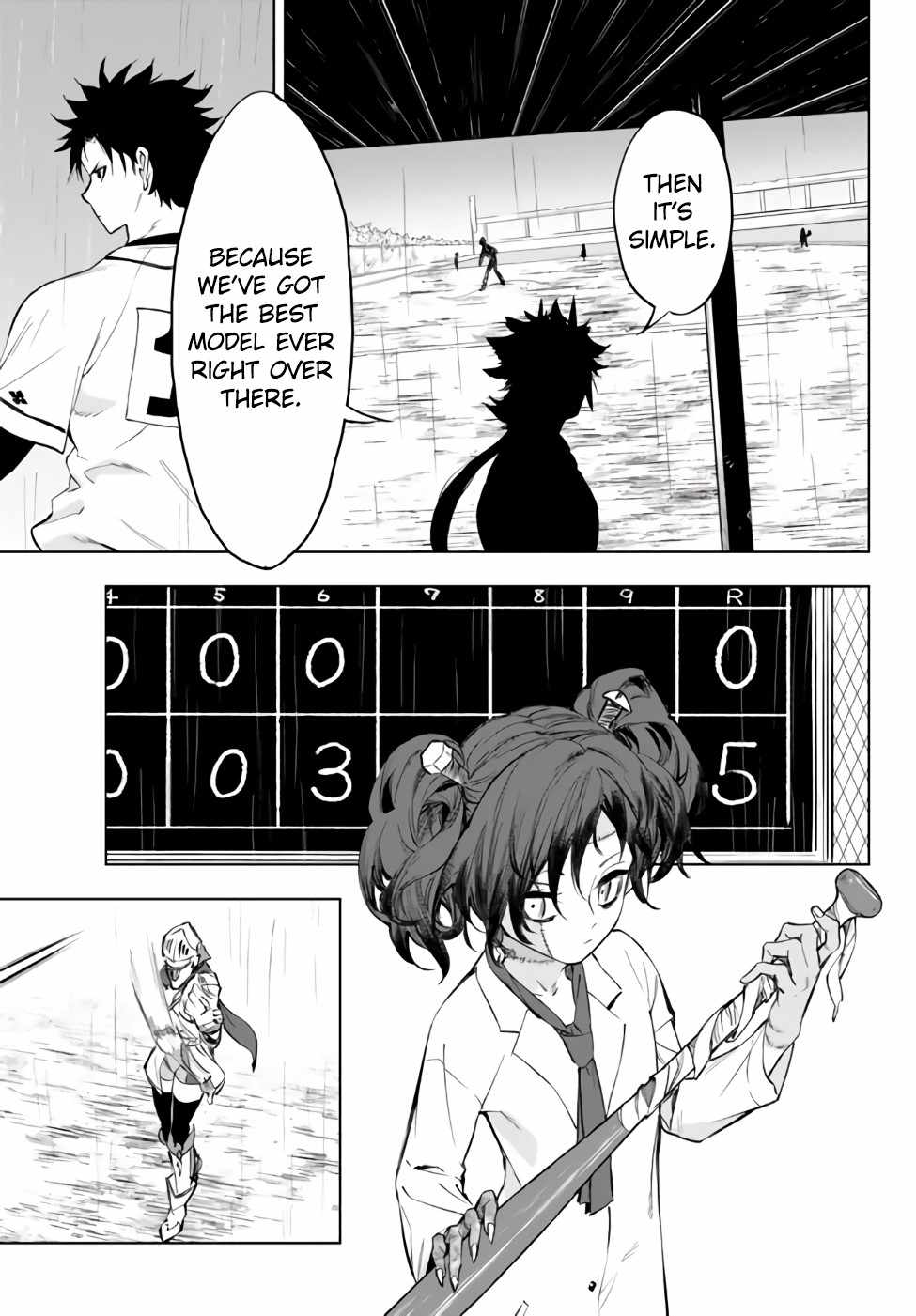 In Another World where Baseball is War, a High School Ace Player will Save a Weak Nation Chapter 34.1