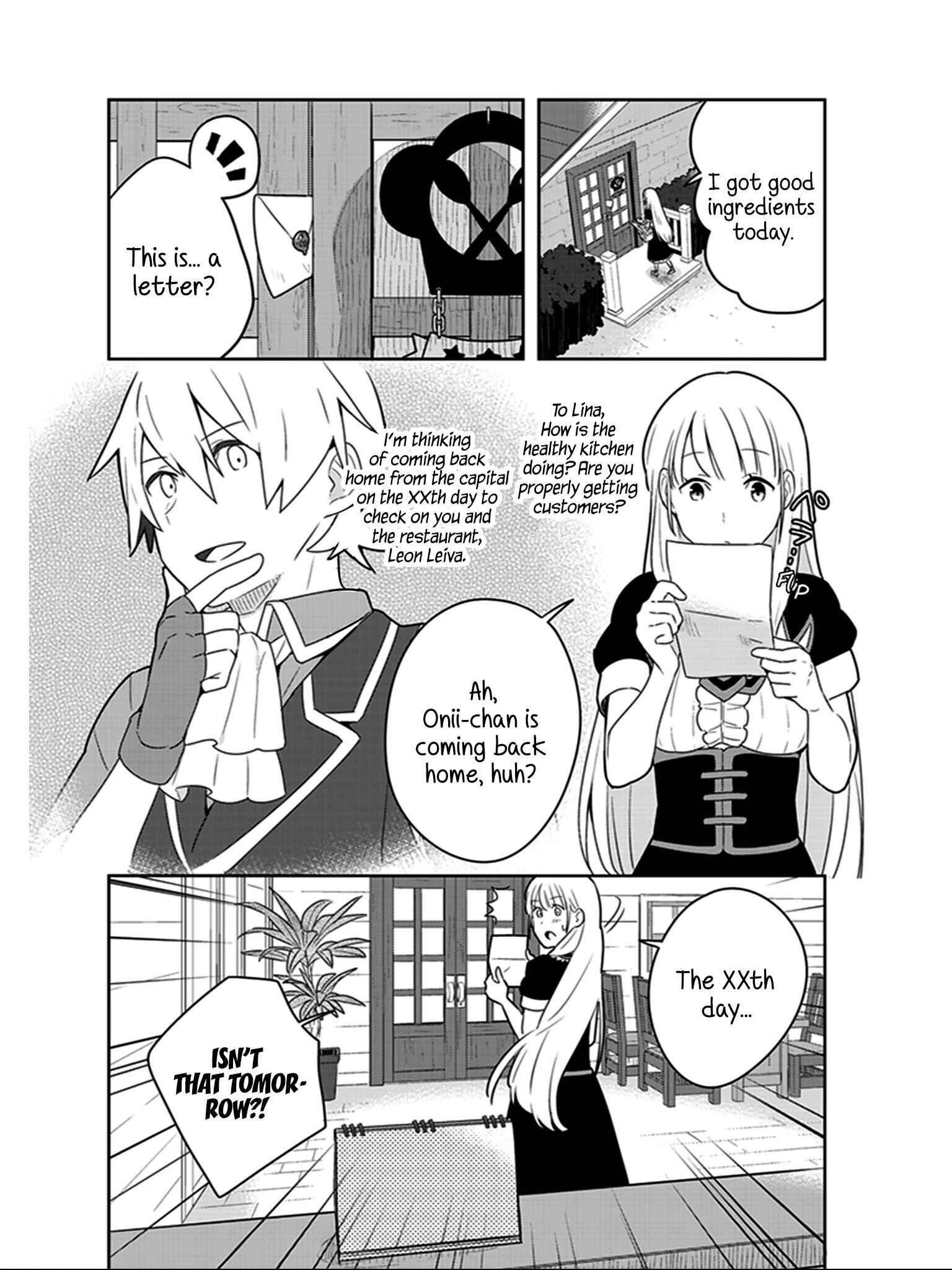 Isekai Healthy Kitchen Chapter 4.5