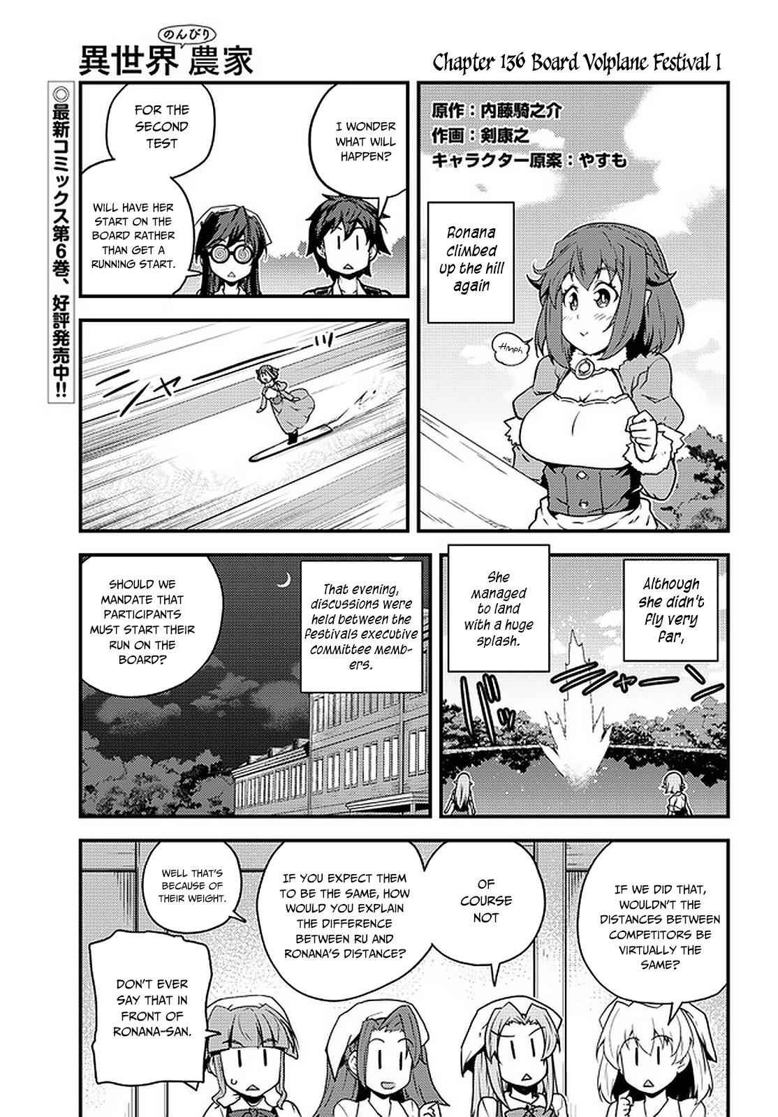 Isekai Nonbiri Nouka Chapter 136