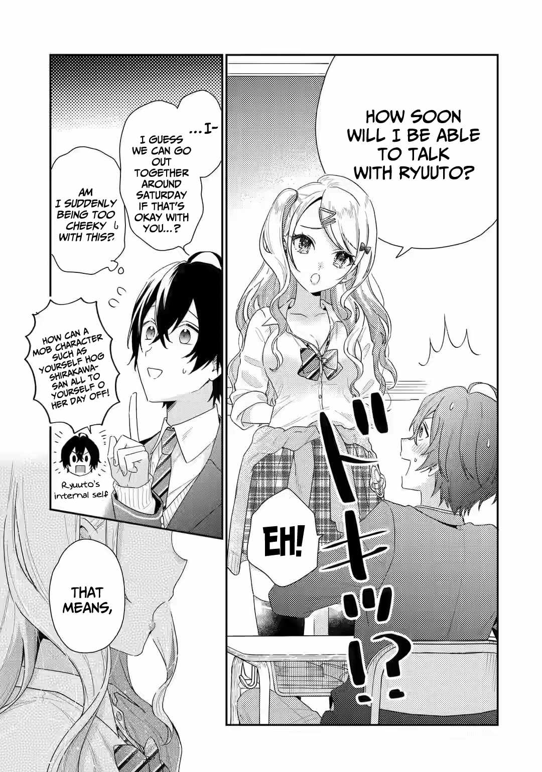 Keiken Zumi na Kimi to, Keiken Zero na Ore ga, Otsukiai Suru Hanashi Chapter 2