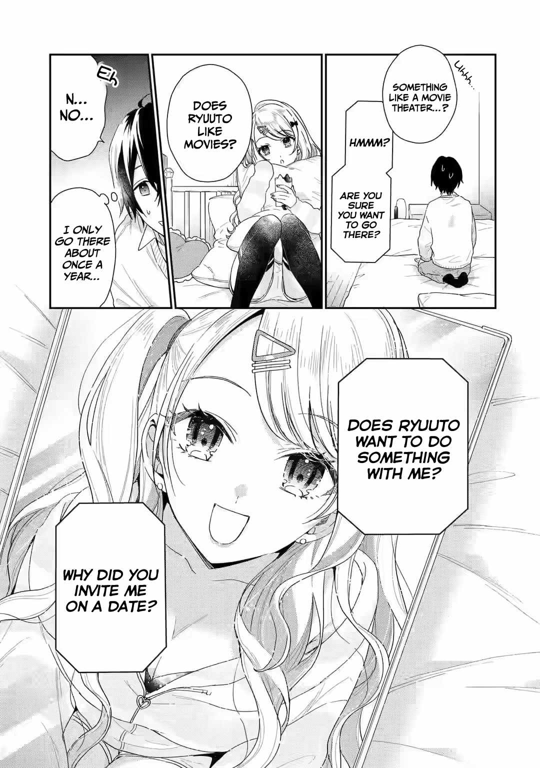 Keiken Zumi na Kimi to, Keiken Zero na Ore ga, Otsukiai Suru Hanashi Chapter 2