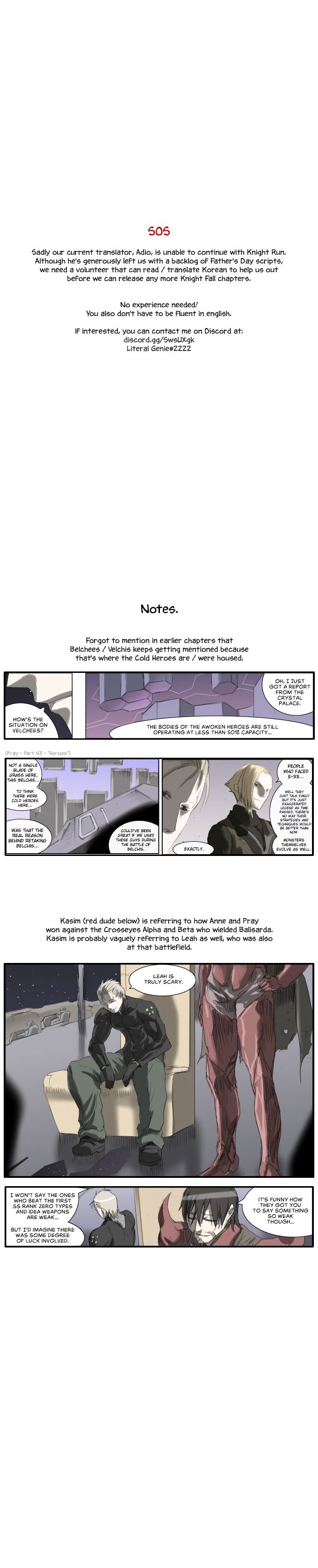 Knight Run Chapter 205