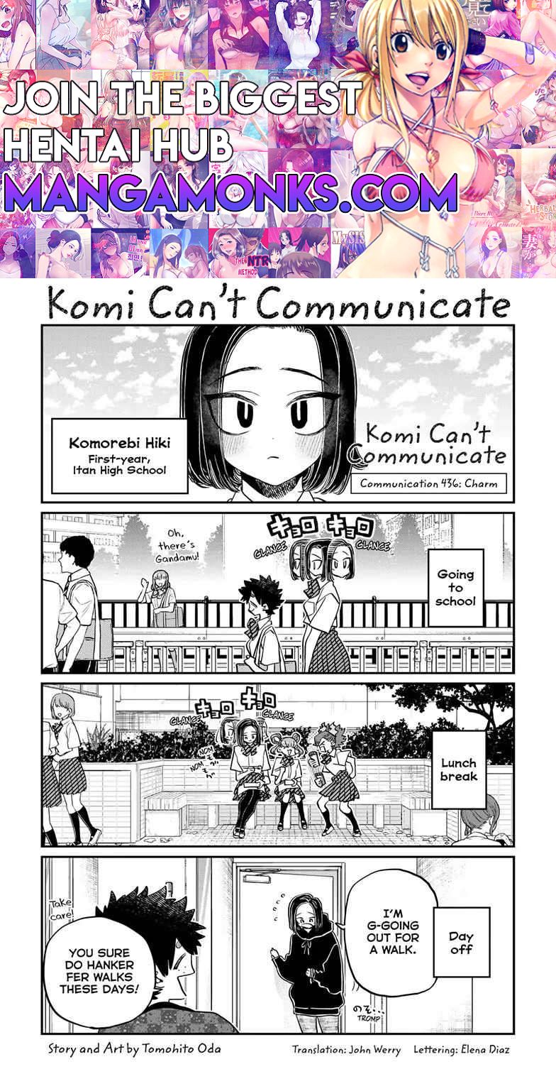 Komi-san wa Komyushou Desu Chapter 436