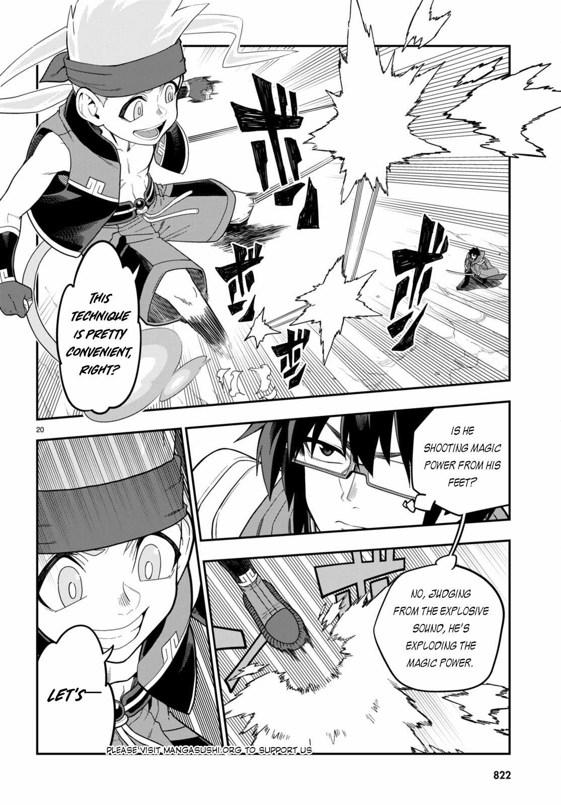 Konjiki no Moji Tsukai - Yuusha Yonin ni Makikomareta Unique Cheat Chapter 105