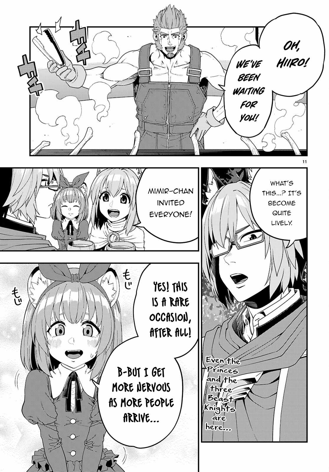 Konjiki no Moji Tsukai - Yuusha Yonin ni Makikomareta Unique Cheat Chapter 110