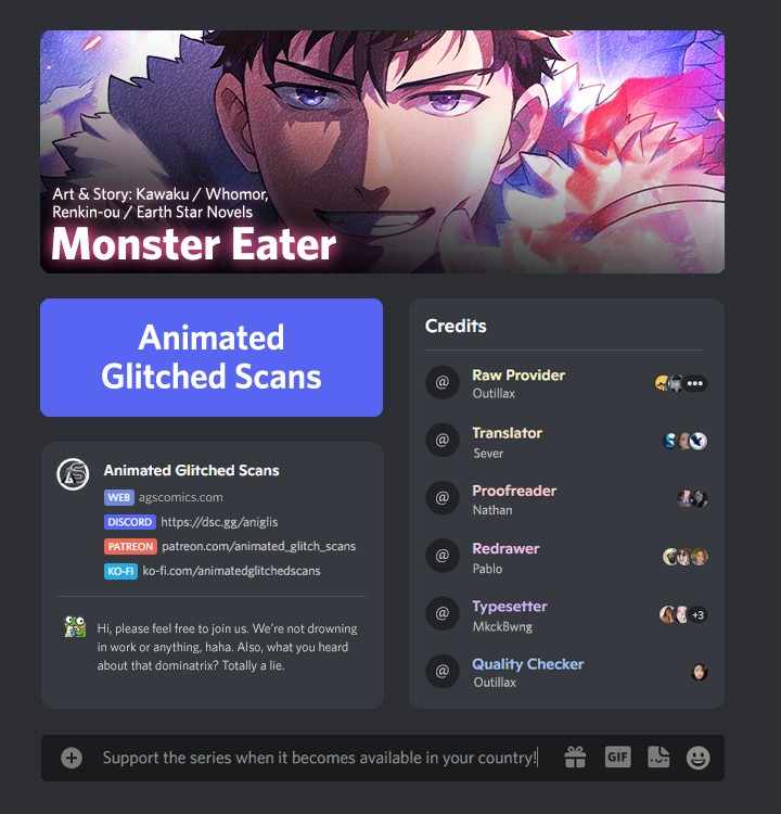 Monster Eater Chapter 1