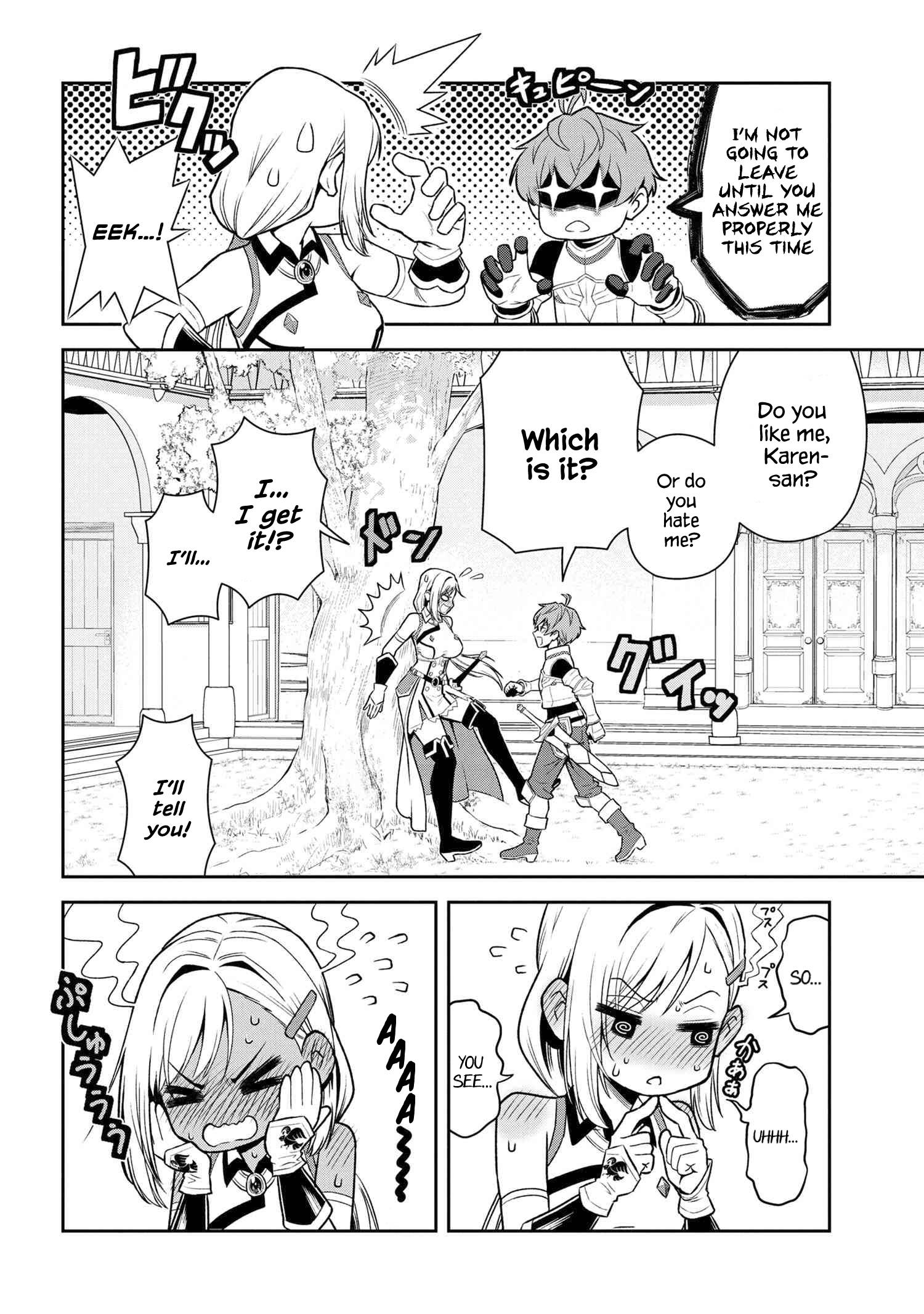 Older Elite Knight Is Cute Only in Front of Me Chapter 25.2