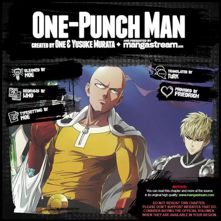 One-Punch Man Chapter 62.1