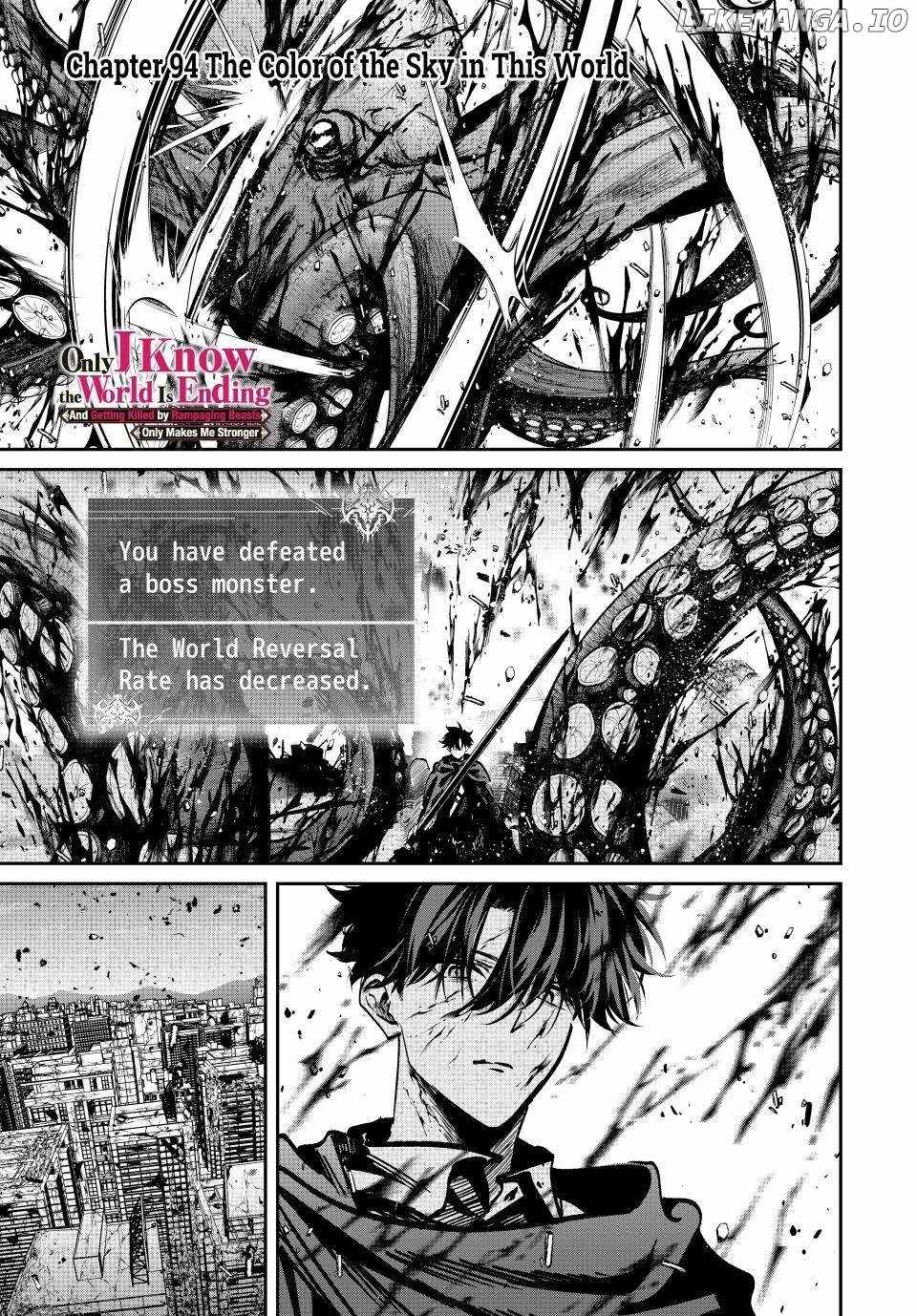 Only I Know That the World Will End Chapter 94