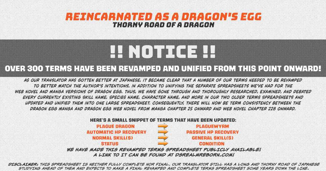 Reincarnated as a Dragon's Egg Chapter 25