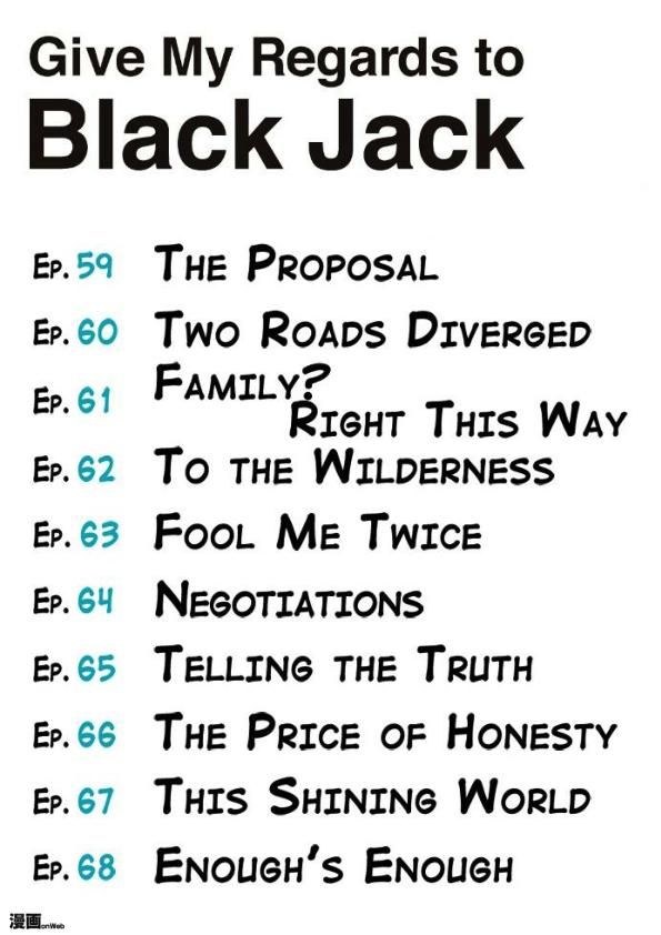 Say Hello To Black Jack Chapter 59