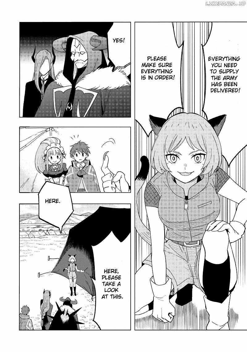 Souzou Renkinjutsushi wa Jiyuu wo Ouka suru: Kokyou wo Tsuihou saretara, Maou no Ohizamoto de Chouzetsu Kouka no Magic Item Tsukuri-houdai ni Narimashita Chapter 13.1