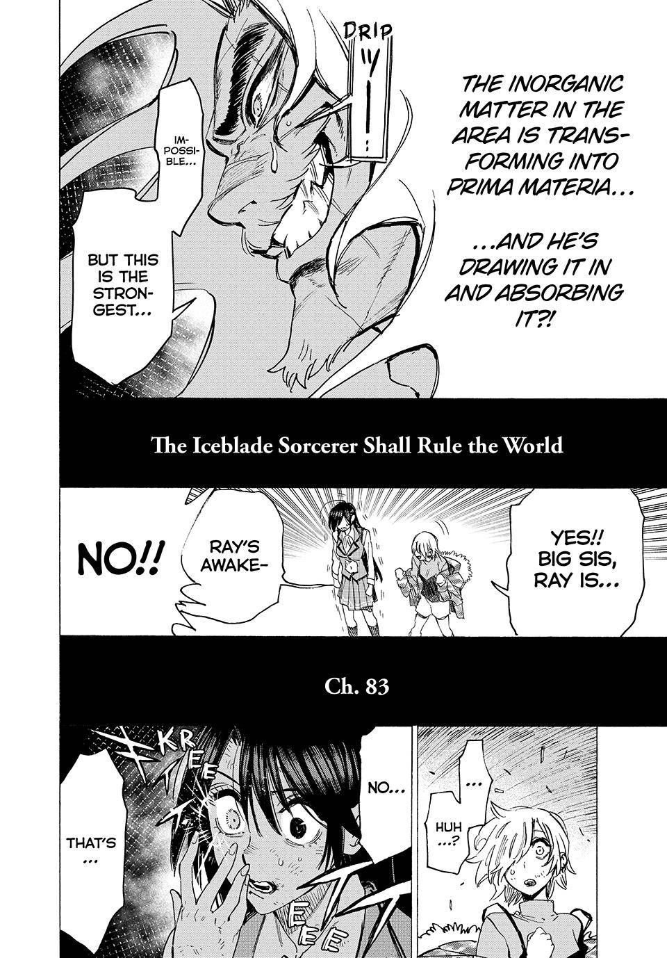 The Iceblade Magician Rules Over the World Chapter 83