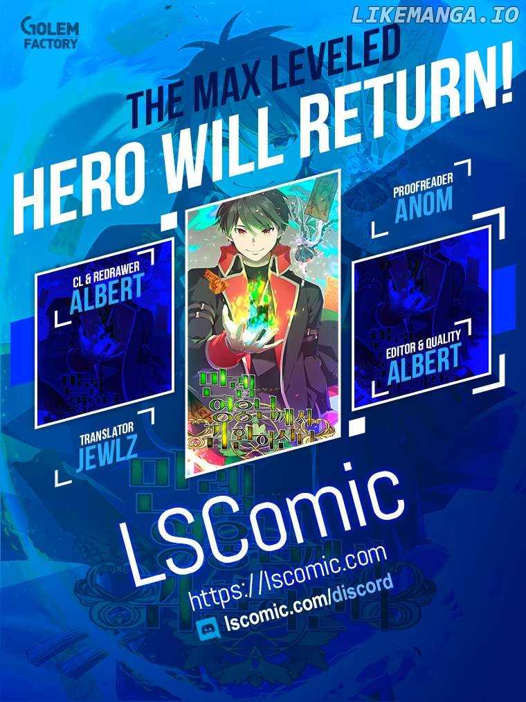 The MAX leveled hero will return! Chapter 161 1