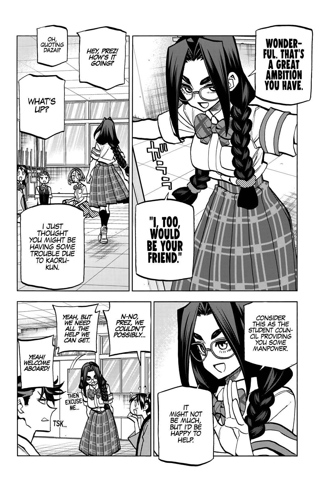 The Story Between a Dumb Prefect and a High School Girl with an Inappropriate Skirt Lengt Chapter 28.1