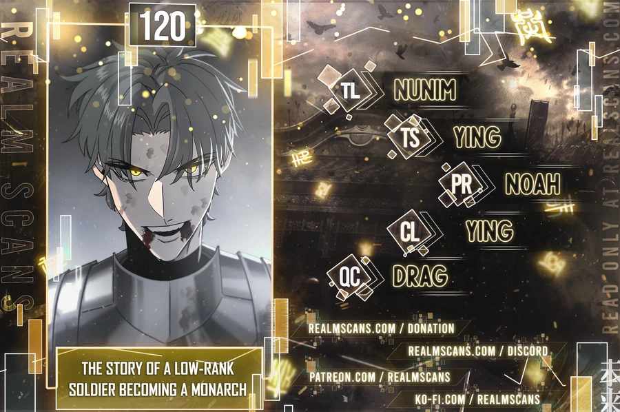 The Story of a Low-Rank Soldier Becoming a Monarch Chapter 120