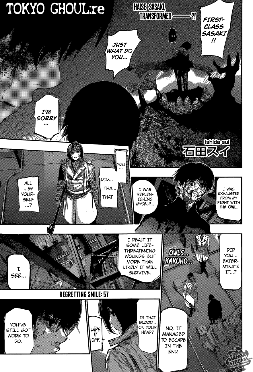 Tokyo Ghoul:re Chapter 57