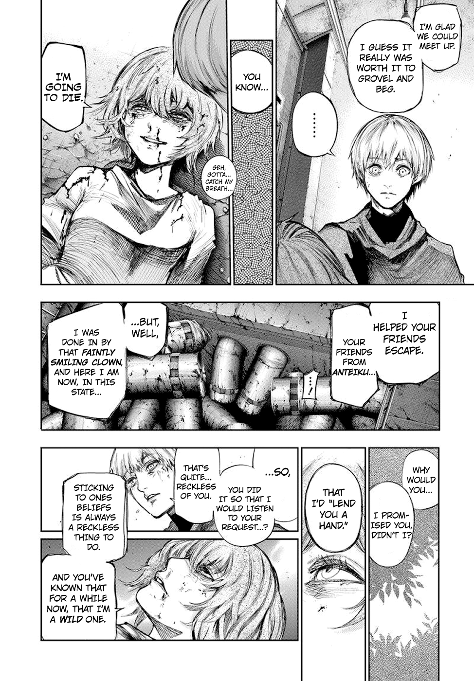 Tokyo Ghoul:re Chapter 86