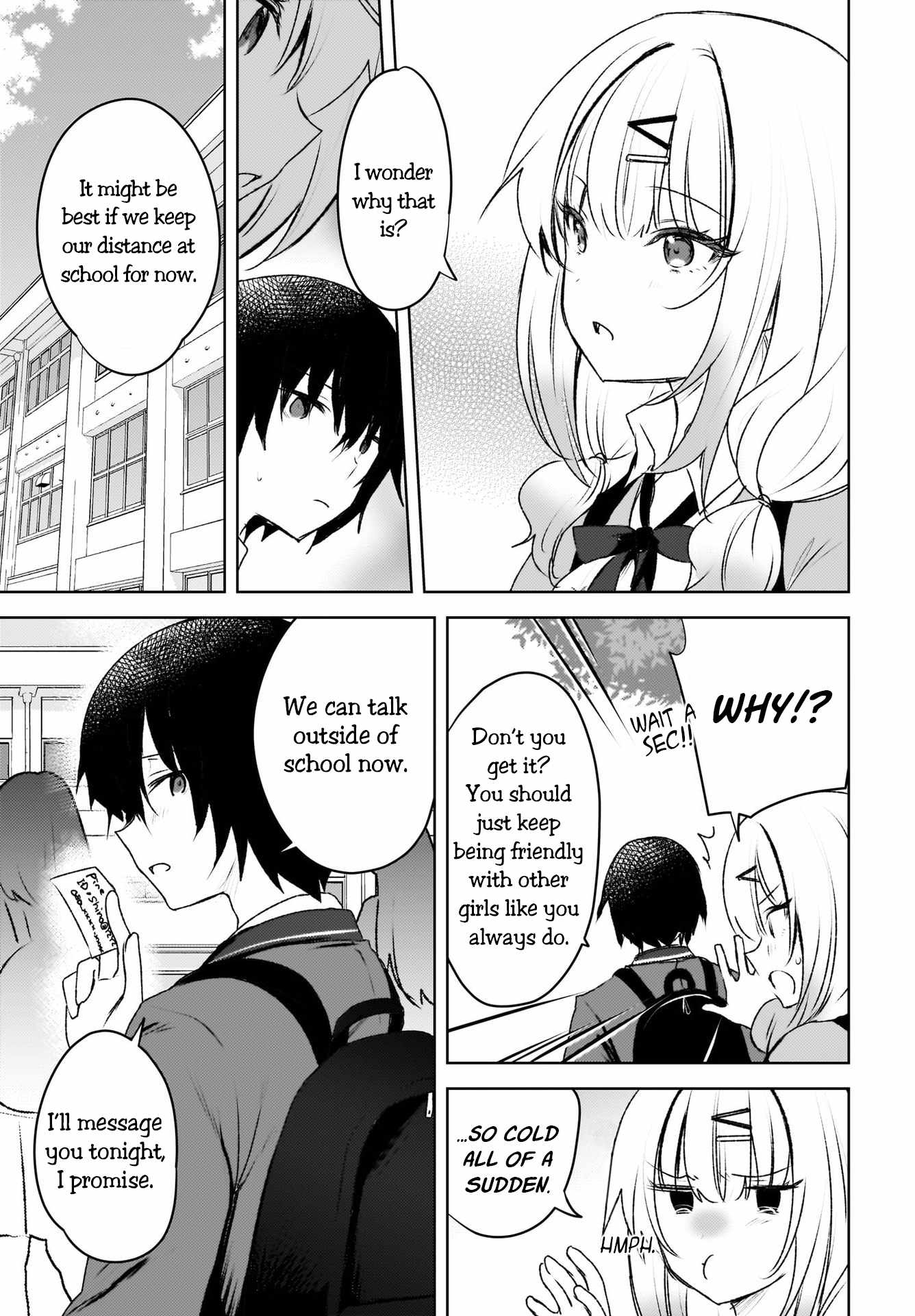 Ushiro no Seki no Gyaru ni Sukarete Shimatta -Mou Ore wa Damekamoshirenai- Chapter 3