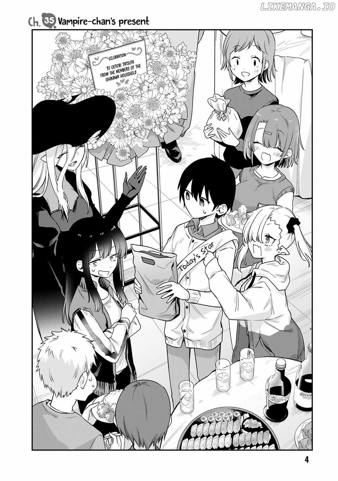 Vampire-chan Can't Suck Properly Chapter 35