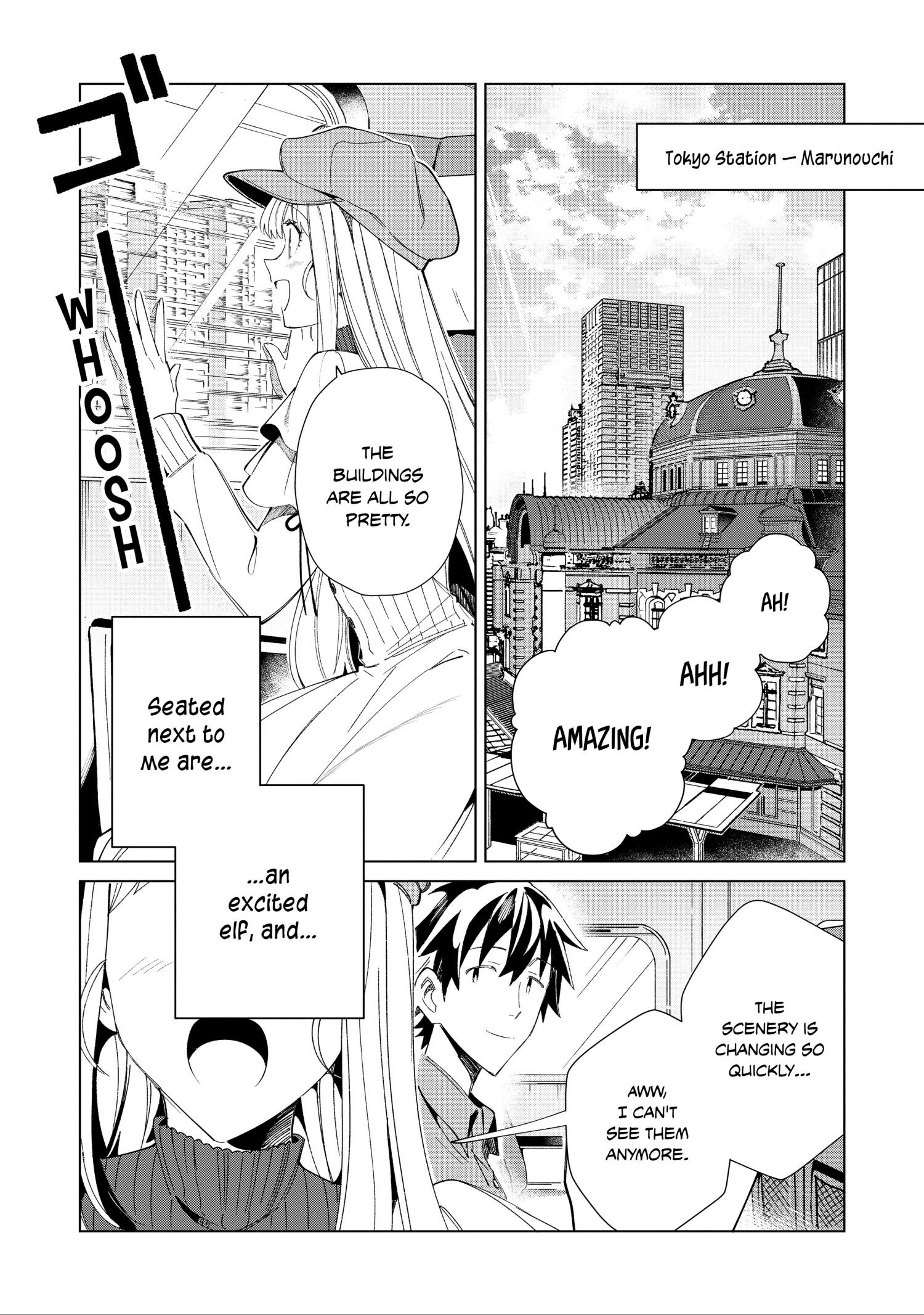 Welcome to Japan, Elf-san! Chapter 36